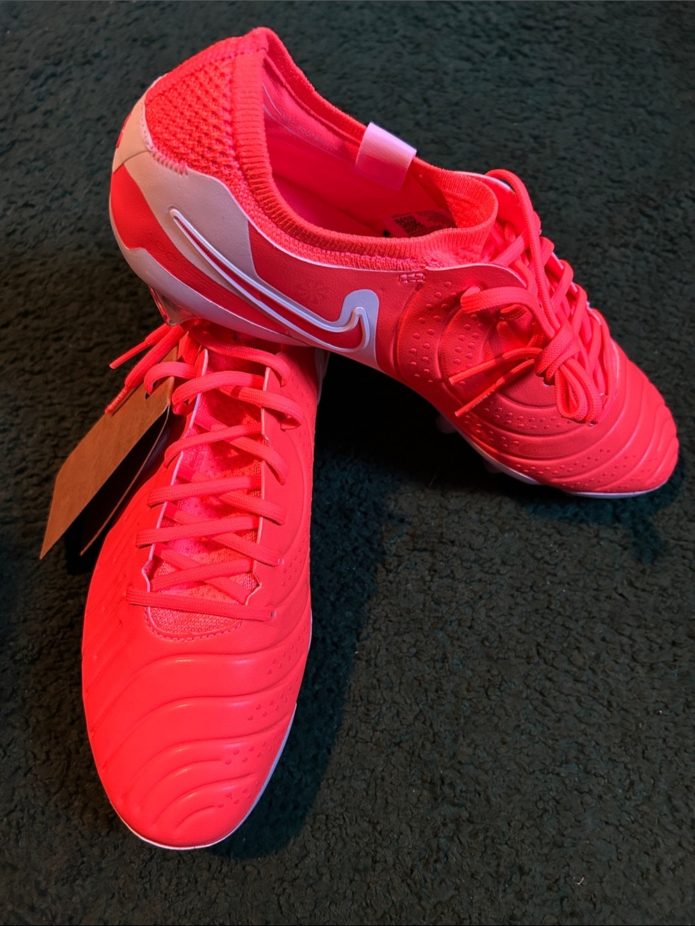 Nike Tiempo Legend 10 Elite FG Soccer Cleats Hot Lava